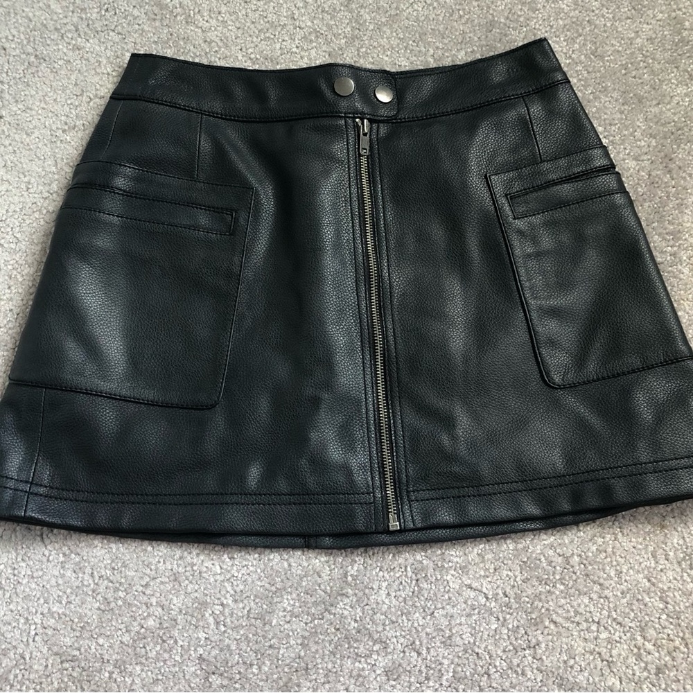 Leather Skirt